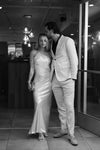 Silver Long Asymmetrical Gown