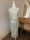 Sequin Lace Matching Set